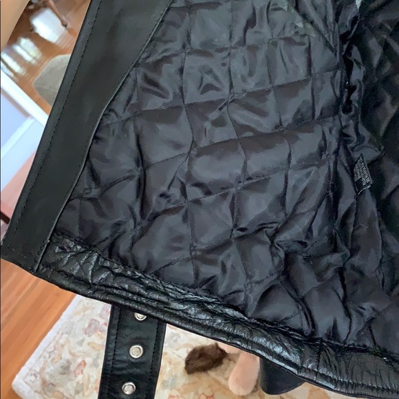 Black Biker Jacket - Picture 4 of 6